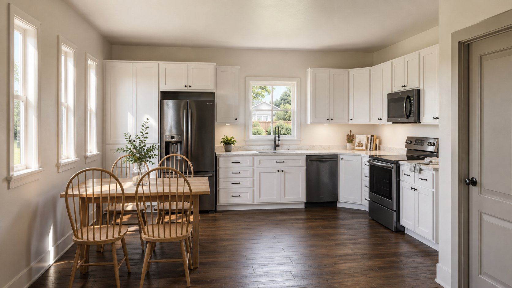Kitchen rendering inside The Brindle Hardy Homes concept
